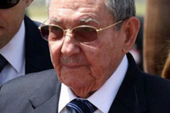Raul Castro arriving in New York