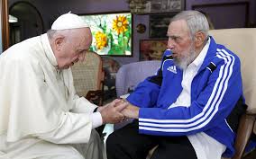 The Pope met with former president Fidel Castro during his visit