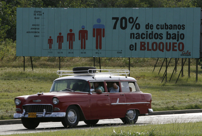 Over 70% of Cubans were born under the blockade