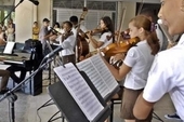 The hostile blockade policy limits the island’s potential to obtain materials and supplies vital to arts education.