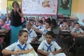 The NUT delegation visited a range of schools, including the Cesáreo Fernández Municipio Playa Primary School in Havana