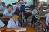 The school year recommenced barley two weeks after Hurricane Matthew hit the region