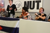 Bernard Regan, Kiri Tunks, Niurka González Orbera, Robin Pardo Roques and María Victoria Martínez Zaldívar. Photo: Helen Watson