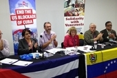 Rob Miller, Teresita Vicente, Kevin Courtney, Diana Holland, Francisco Dominguez and Marcos Garcia
