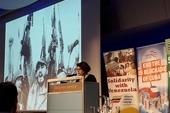 Teresita Vicente, Cuban Ambassador, speaking at the Latin America Conference