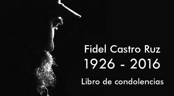 Fidel Castro Ruz: Libro de condolencias